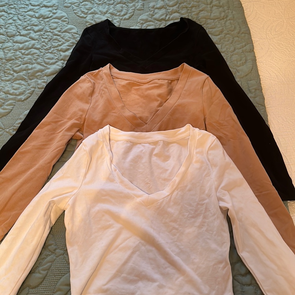 Cropped VNecks